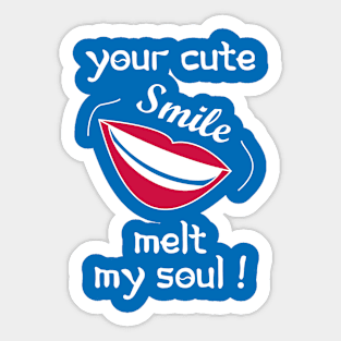 Cute Smile Sticker